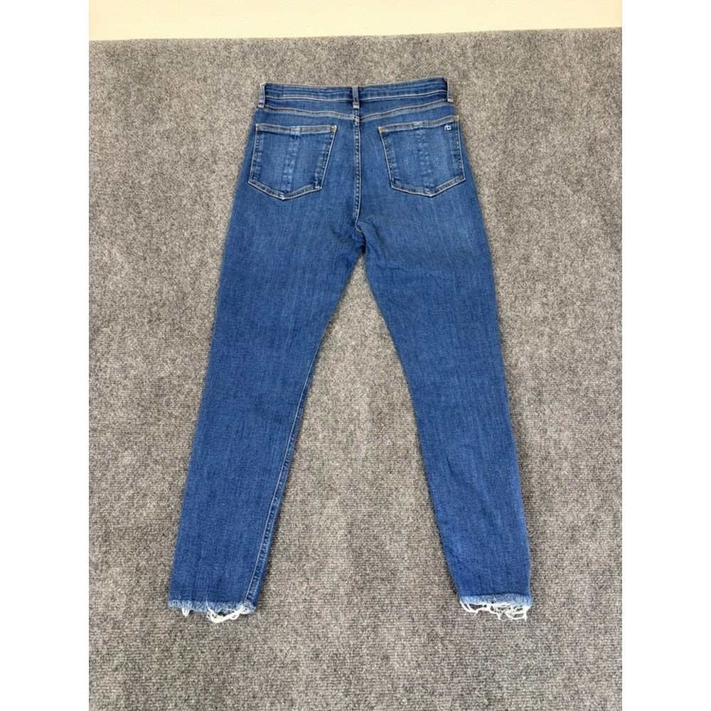 Rag & Bone Jeans ~ HARLOW Mid Rise Straight ~ Wm's 28 ~ Worn In Black ~  EUC - Picture 3 of 12